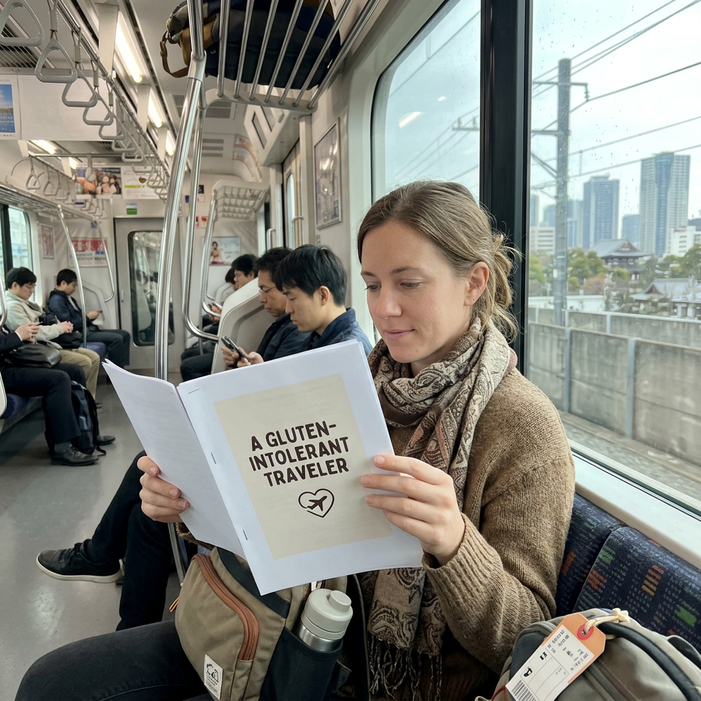 Jessica R. using A Gluten-Intolerant Traveler