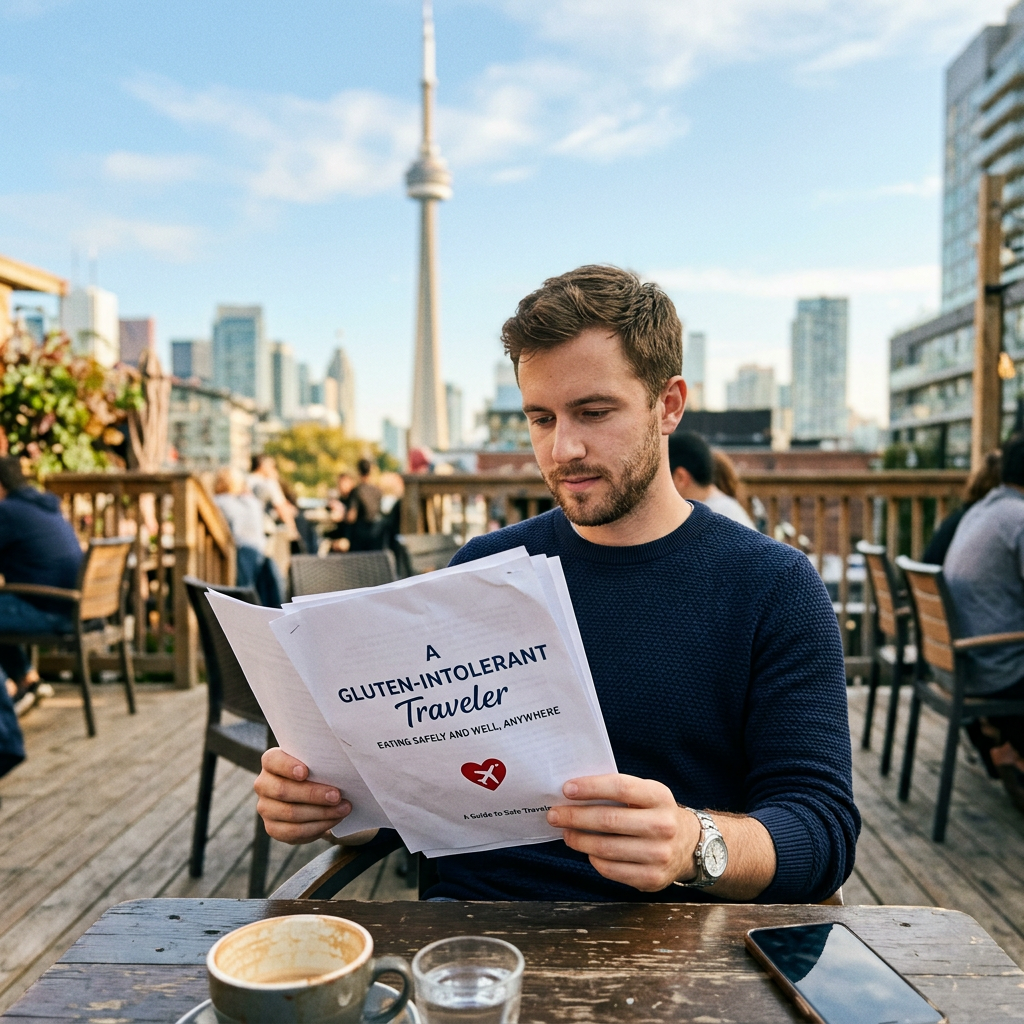 Liam C. using A Gluten-Intolerant Traveler