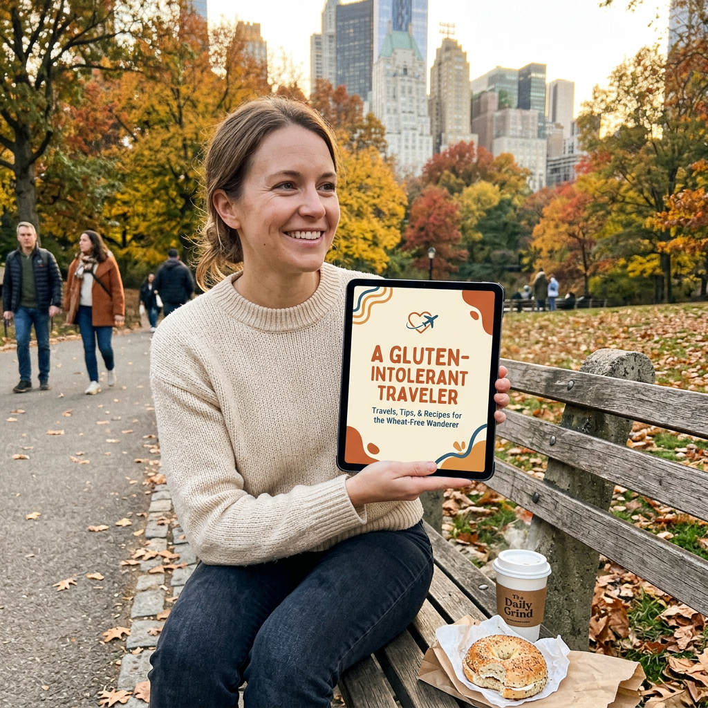 Olivia B. using A Gluten-Intolerant Traveler