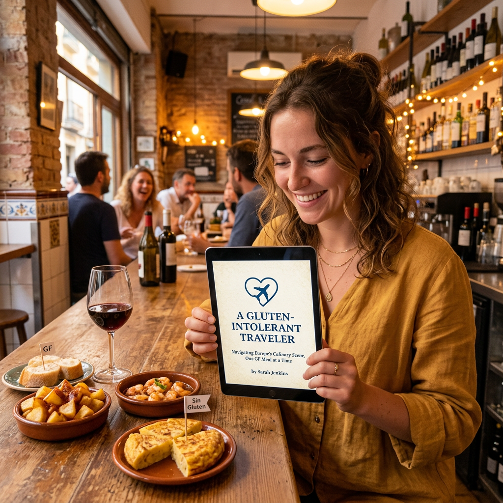 Emily H. using A Gluten-Intolerant Traveler
